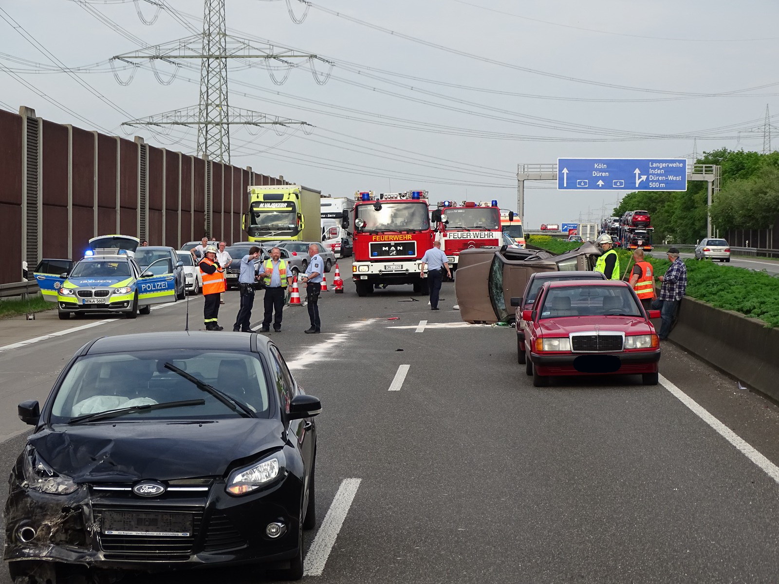 » Verkehrsunfall Auf Der BAB 4